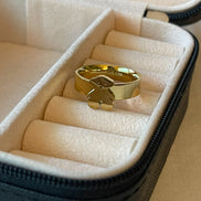 ANILLO CON OSO LISO