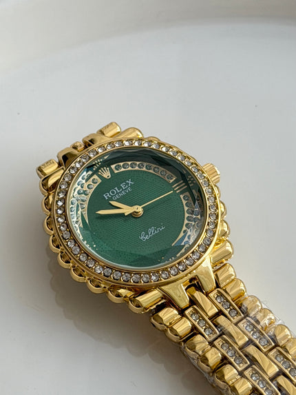 RELOJ CLÁSICO CON CRISTAL