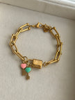 PULSERA ESLABONES CADADO