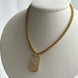 COLLAR PLACA CON ZIRCONIAS