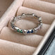 ANILLO ZIRCONIAS COLORES