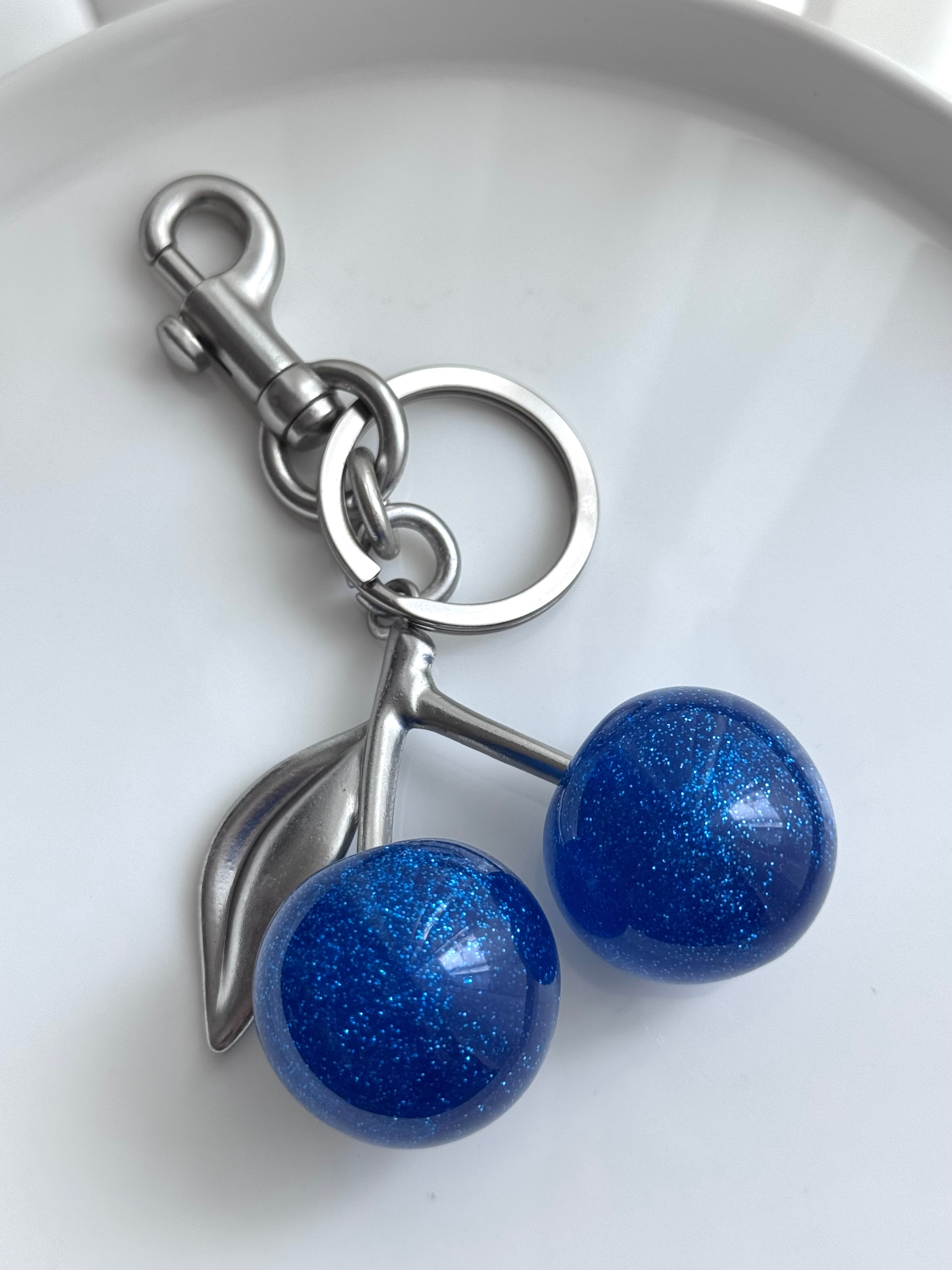 LLAVERO CEREZA AZUL