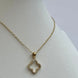 COLLAR TRÉBOL CON ZIRCONIA