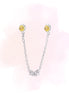 CHARM CON CADENA GIRASOL