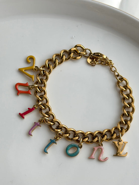 PULSERA LETRAS