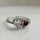 ANILLO DOBLE CORAZON