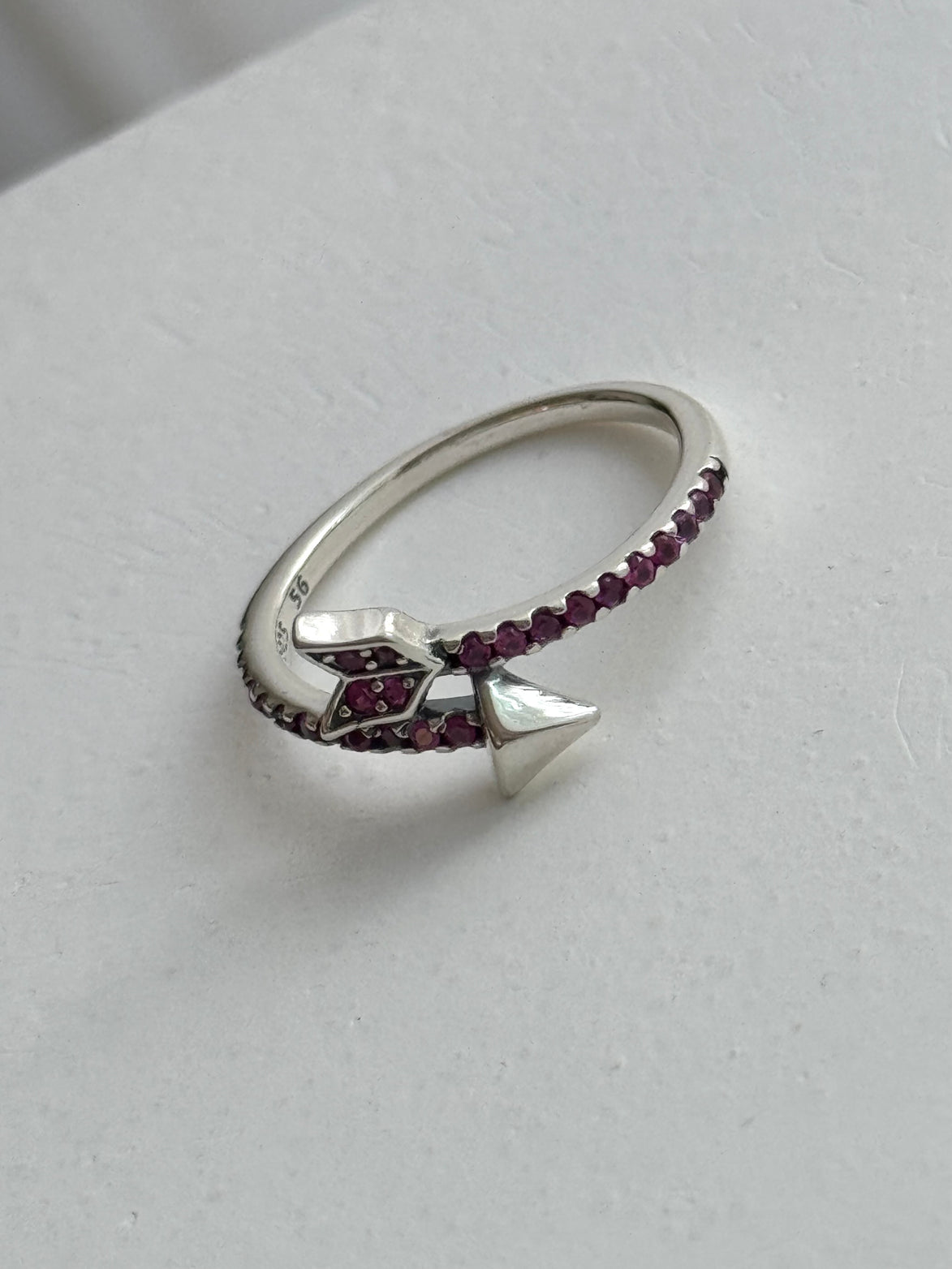 ANILLO FLECHA ROJO