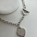 COLLAR CADENA Y CORAZON