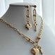 SET ESLABONES CON CORAZON