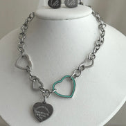 SET CORAZONES AZUL