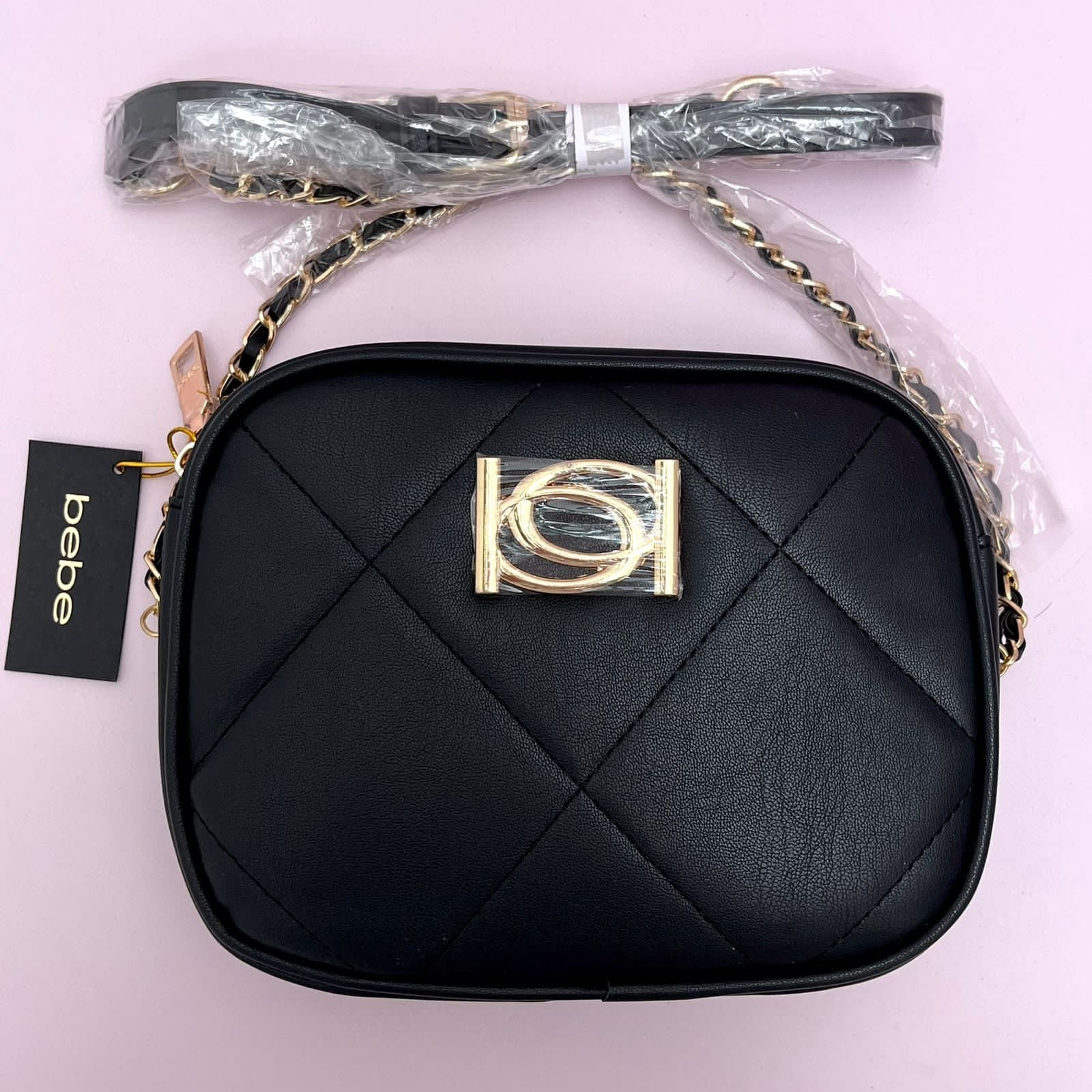 BOLSA BEBE CROSSBODY NEGRA
