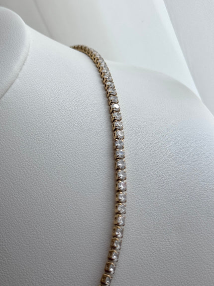 COLLAR TENNIS DORADO 3mm