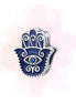 CHARM MANO AZUL