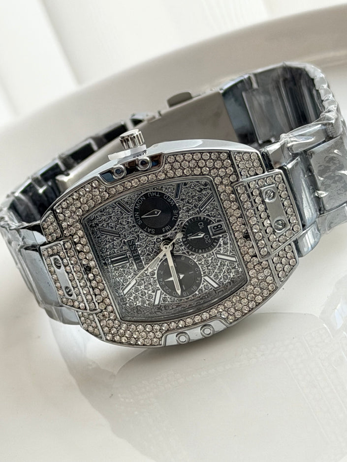 RELOJ CON CRISTALES