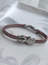 PULSERA ZIPPER ROJA