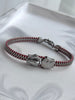 PULSERA ZIPPER ROJA