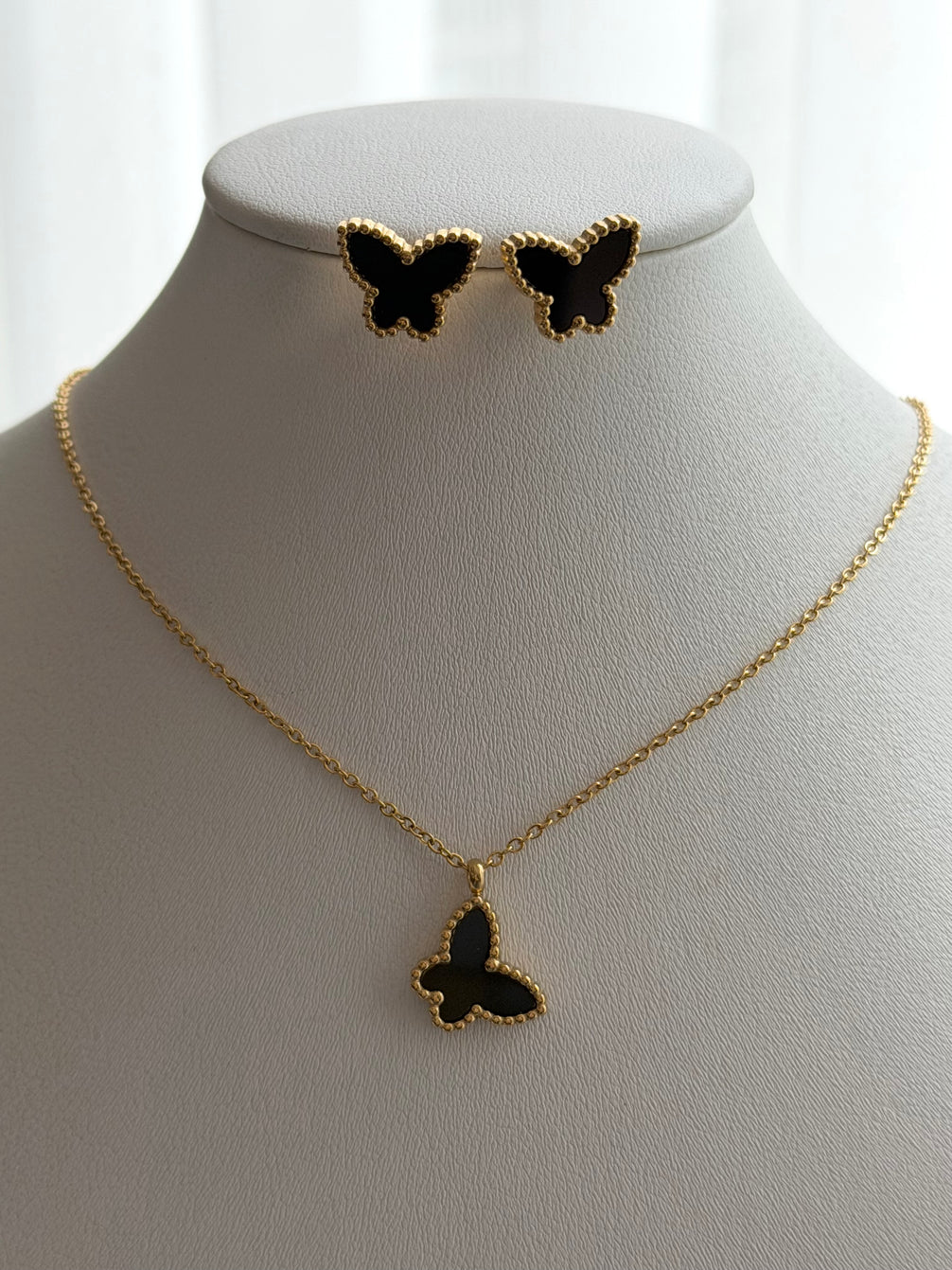 SET MARIPOSA NEGRA