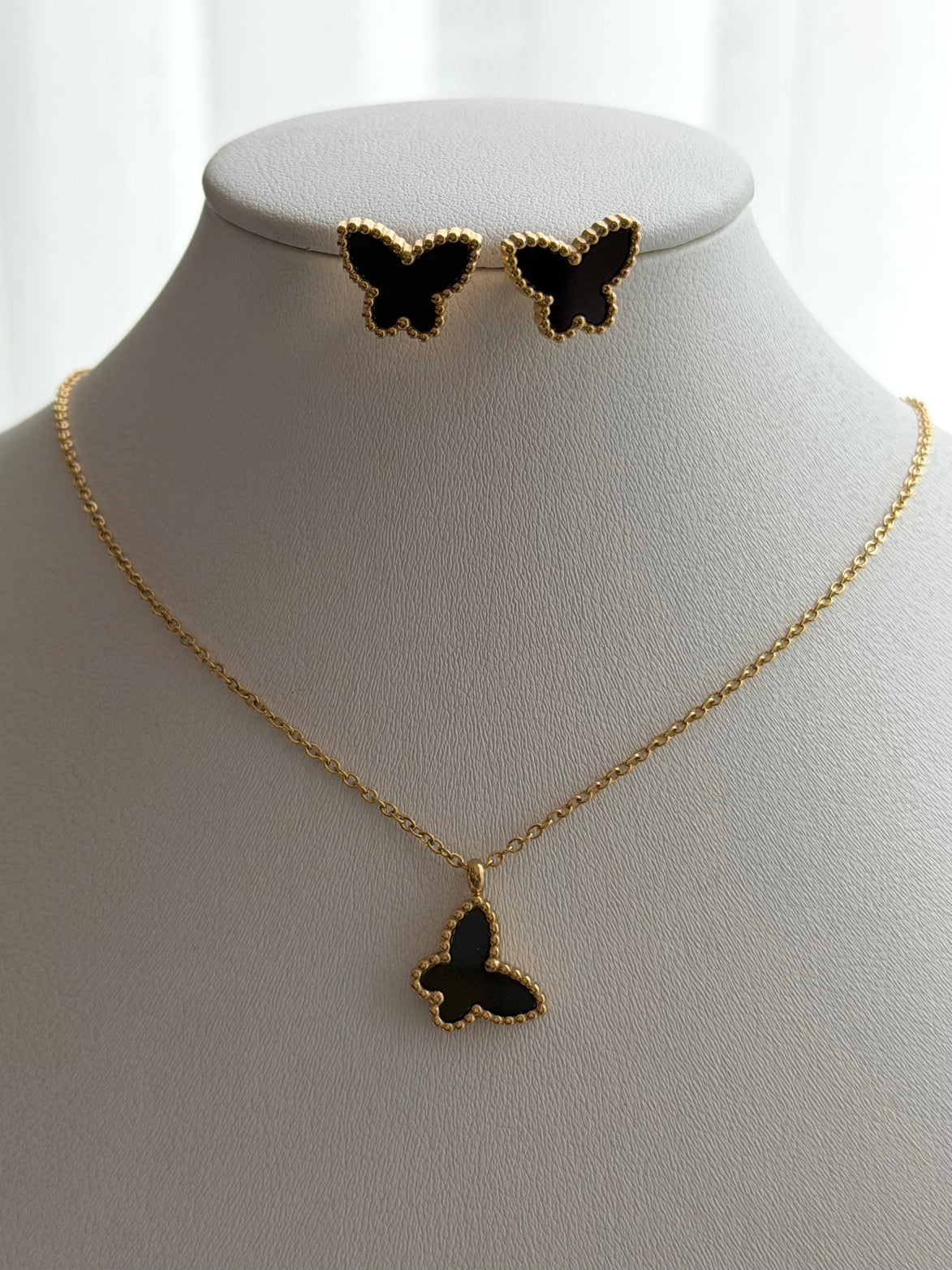 SET MARIPOSA NEGRA