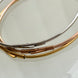 TRÍO DE BRAZALETE DELGADO