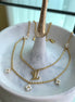COLLAR FLOR PERLA LV