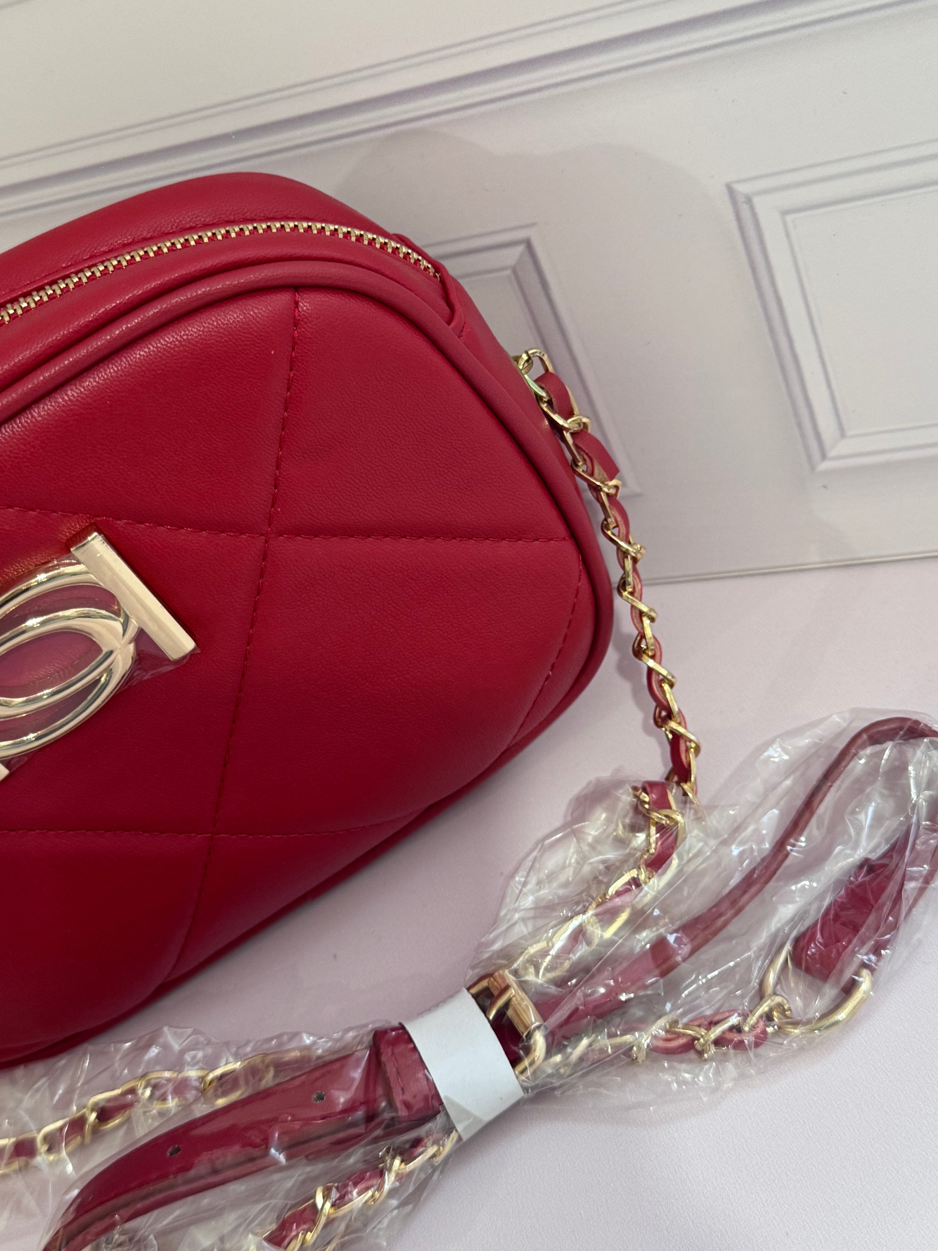 BOLSA BEBE CROSSBODY ROJA