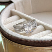 ANILLO ZIRCONIA BLANCA