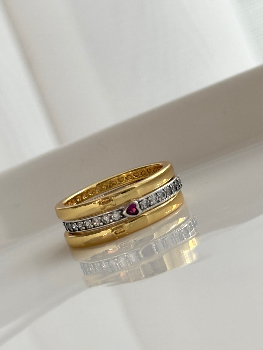 TRÍO DE ARGOLLAS LOVE