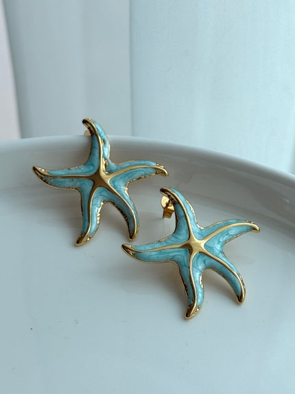 ARETE ESTRELLA AZUL