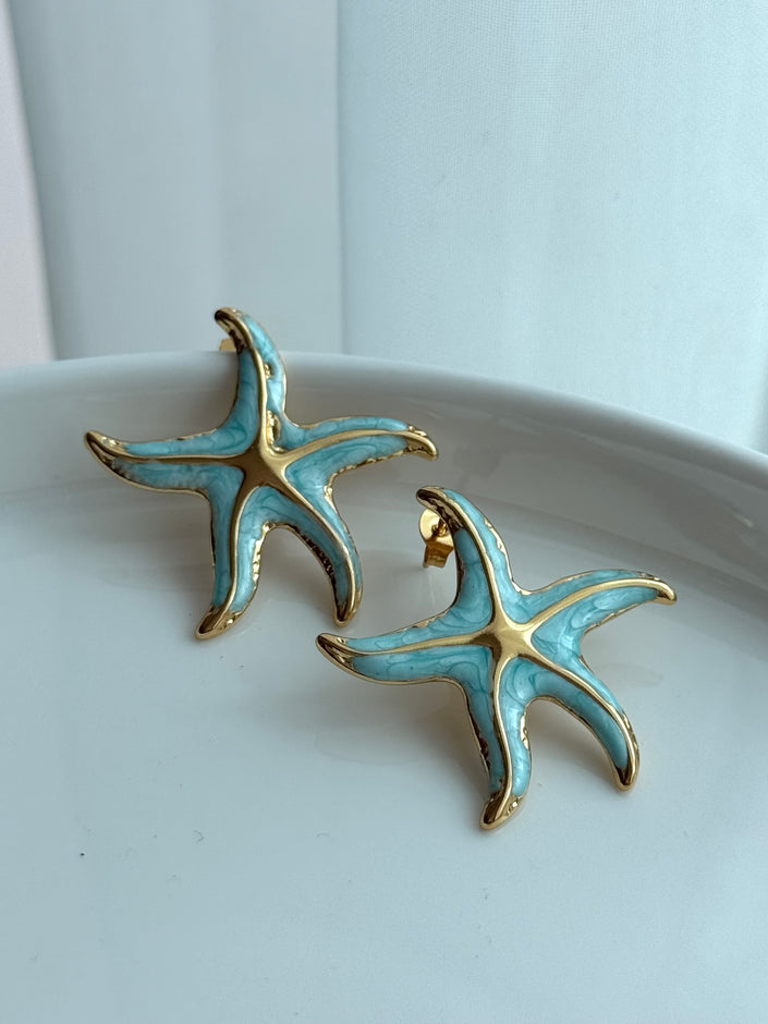 ARETE ESTRELLA AZUL
