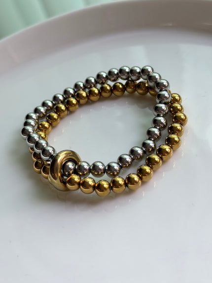 PULSERA BOLITAS DIJE RONDANA