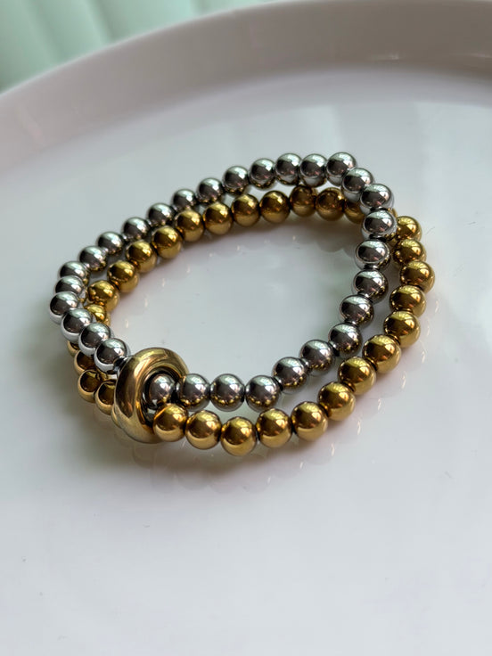 PULSERA BOLITAS DIJE RONDANA