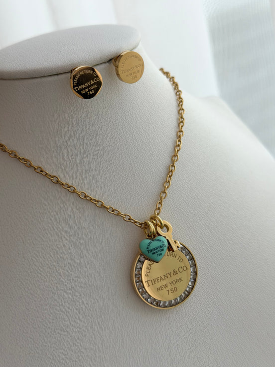 SET COMPLETO CORAZON AZUL