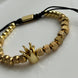 PULSERA DORADA CORONA