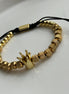 PULSERA DORADA CORONA
