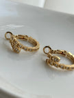 ARRACADA  SERPIENTE CON CRISTAL