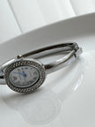 RELOJ TIPO PULSERA CON CRISTAL