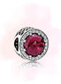 CHARM CÍRCULO CRISTAL ROJO
