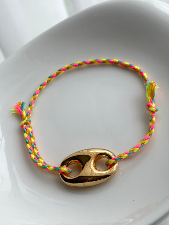 PULSERA ESLABÓN HOLO