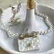COLLAR PEARL BAG CC