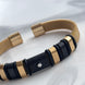 PULSERA ABIERTA DORADA