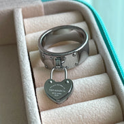 ANILLO DIJE CORAZÓN