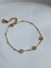 PULSERA DELGADA FLORES