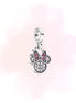 CHARM MINNIE ZIRCONIA