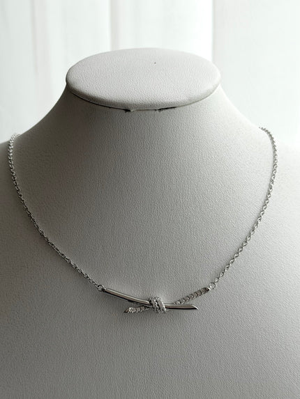 COLLAR NUDO LARGO