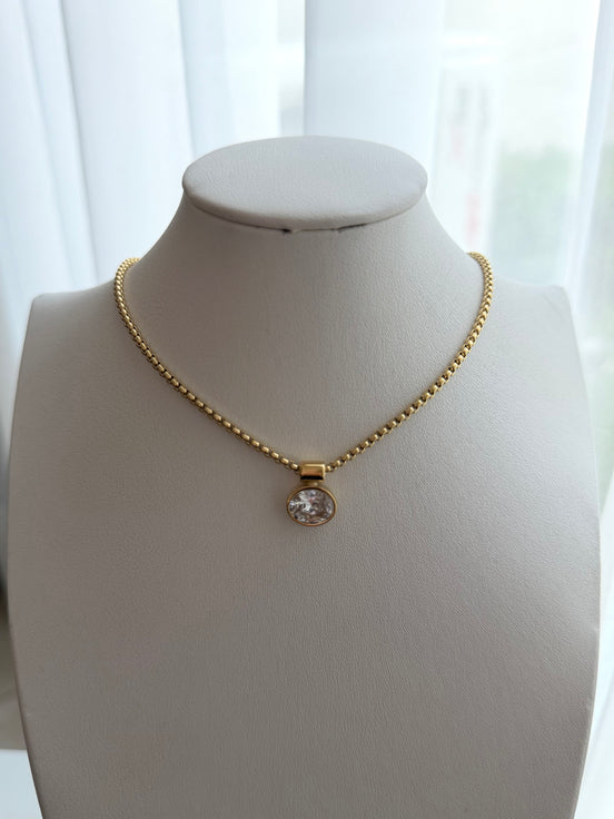COLLAR DIJE ZIRCONIA