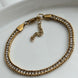 PULSERA TENNIS CON CADENA Y ZIRCONIAS