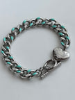 PULSERA CADENA AZUL