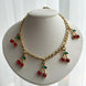 COLLAR DIJES CHERRIES DE CRISTAL