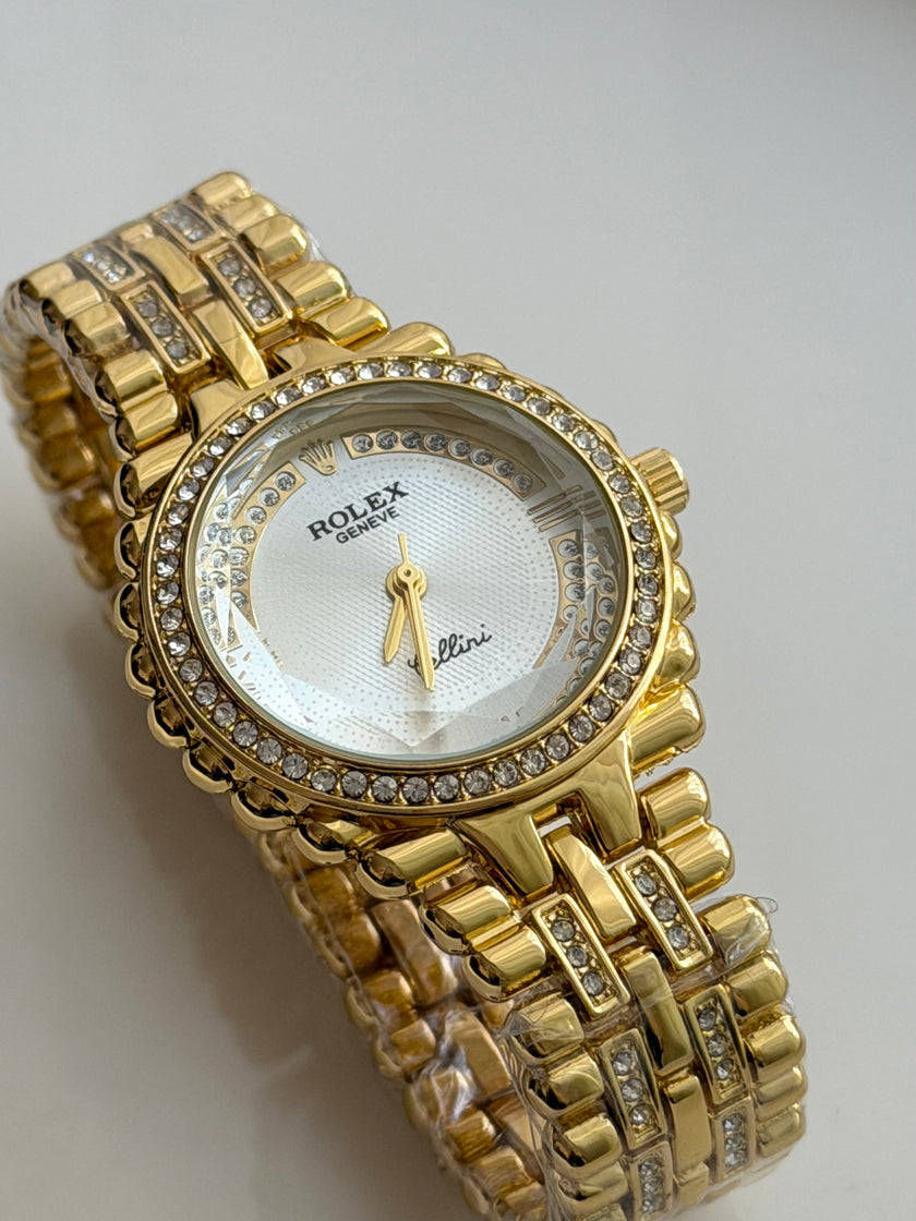 RELOJ CLÁSICO CON CRISTAL