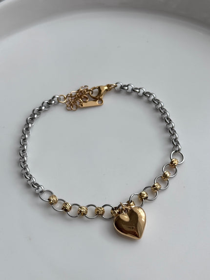 PULSERA CON CORAZON